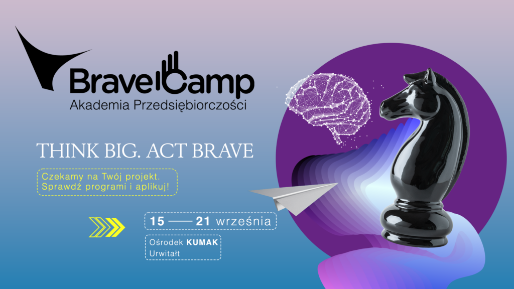 Startuje nabór do 16. edycji Akademii Przedsiębiorczości BraveCamp!