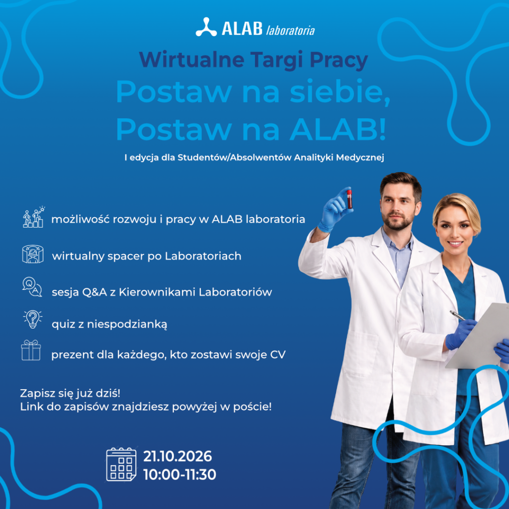 Wirtualne Targi Pracy dla Analityki Medycznej - ALAB laboratoria