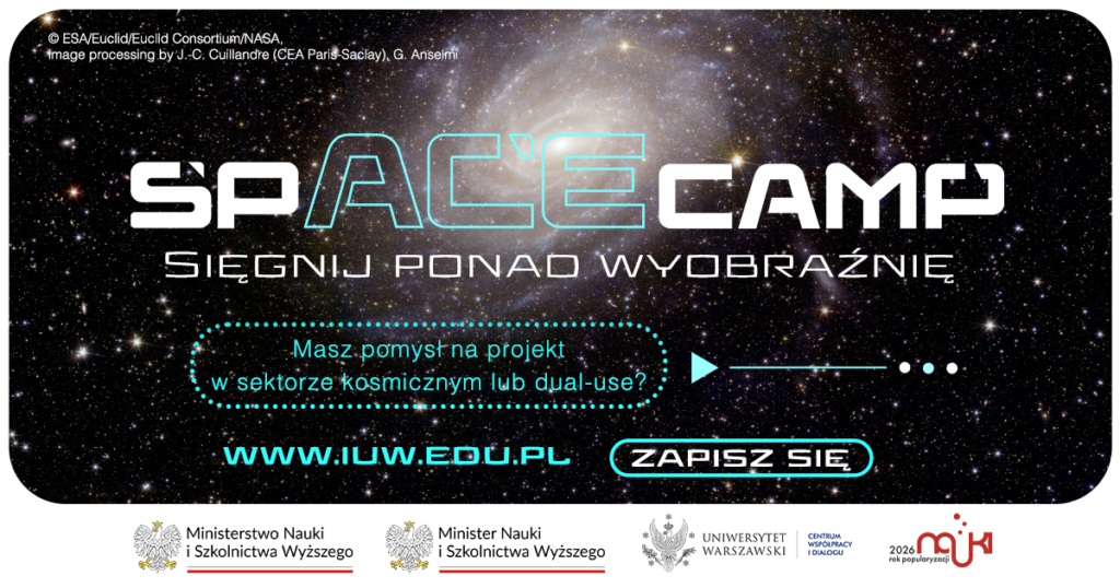 Rekrutacja na spACE camp IUW
